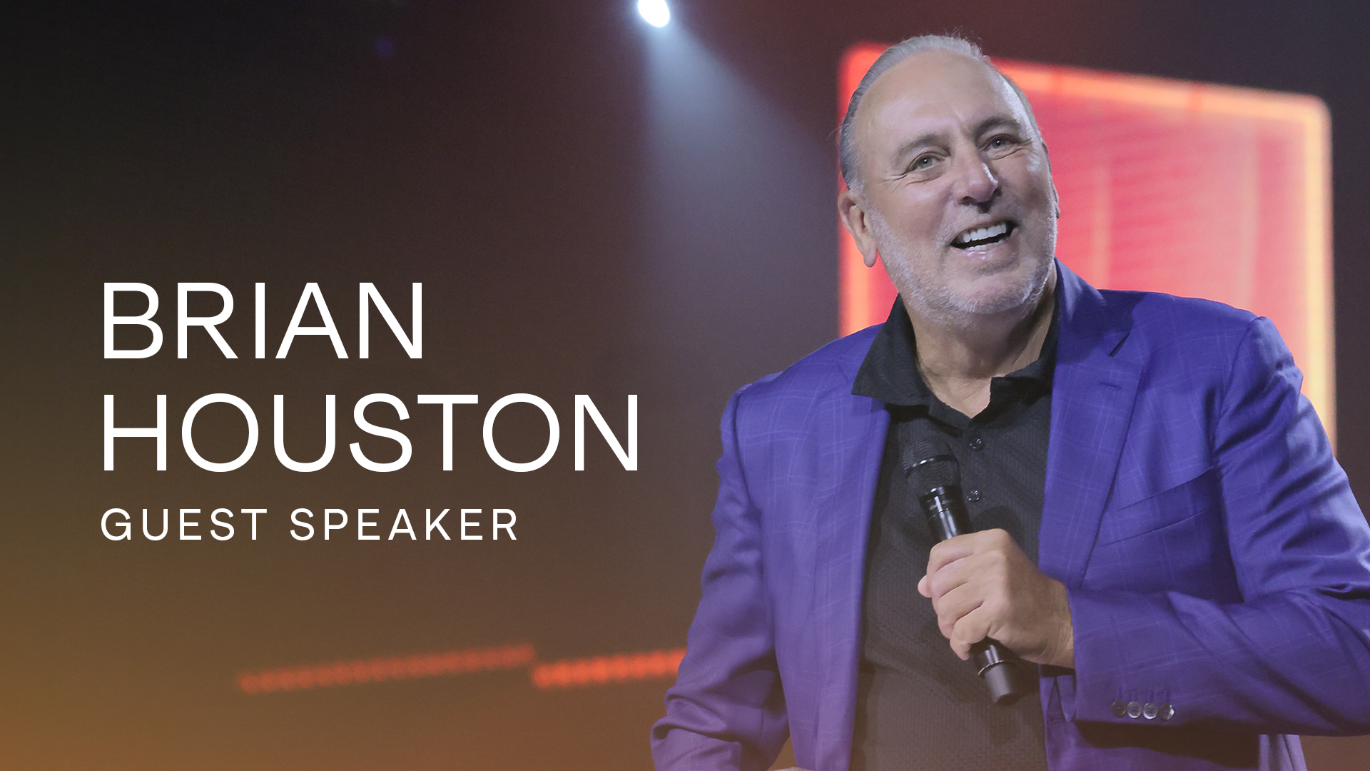 Message Artwork: Guest Speaker: Brian Houston