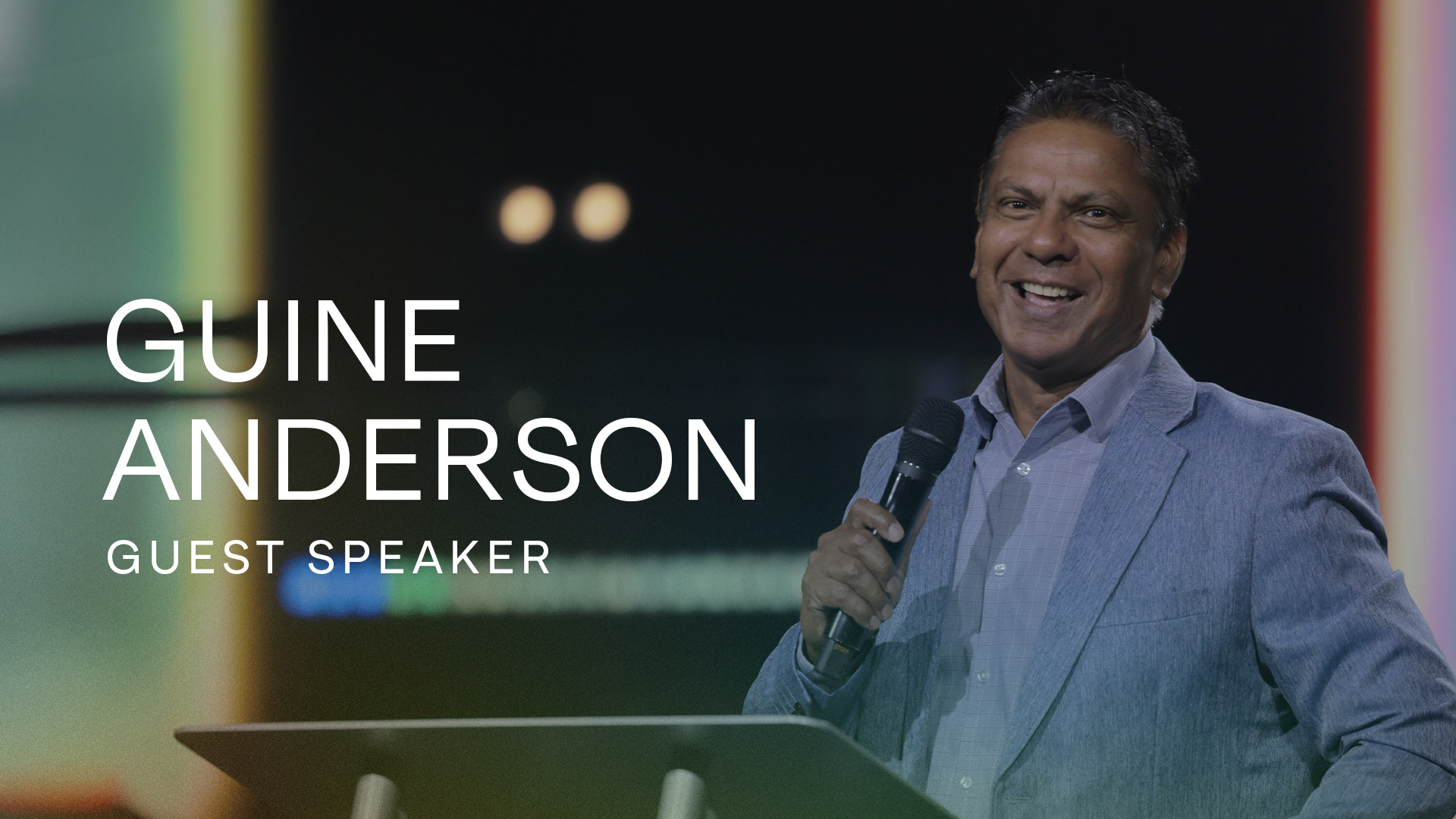 Message Artwork: Guest Speaker: Guine Anderson 2026