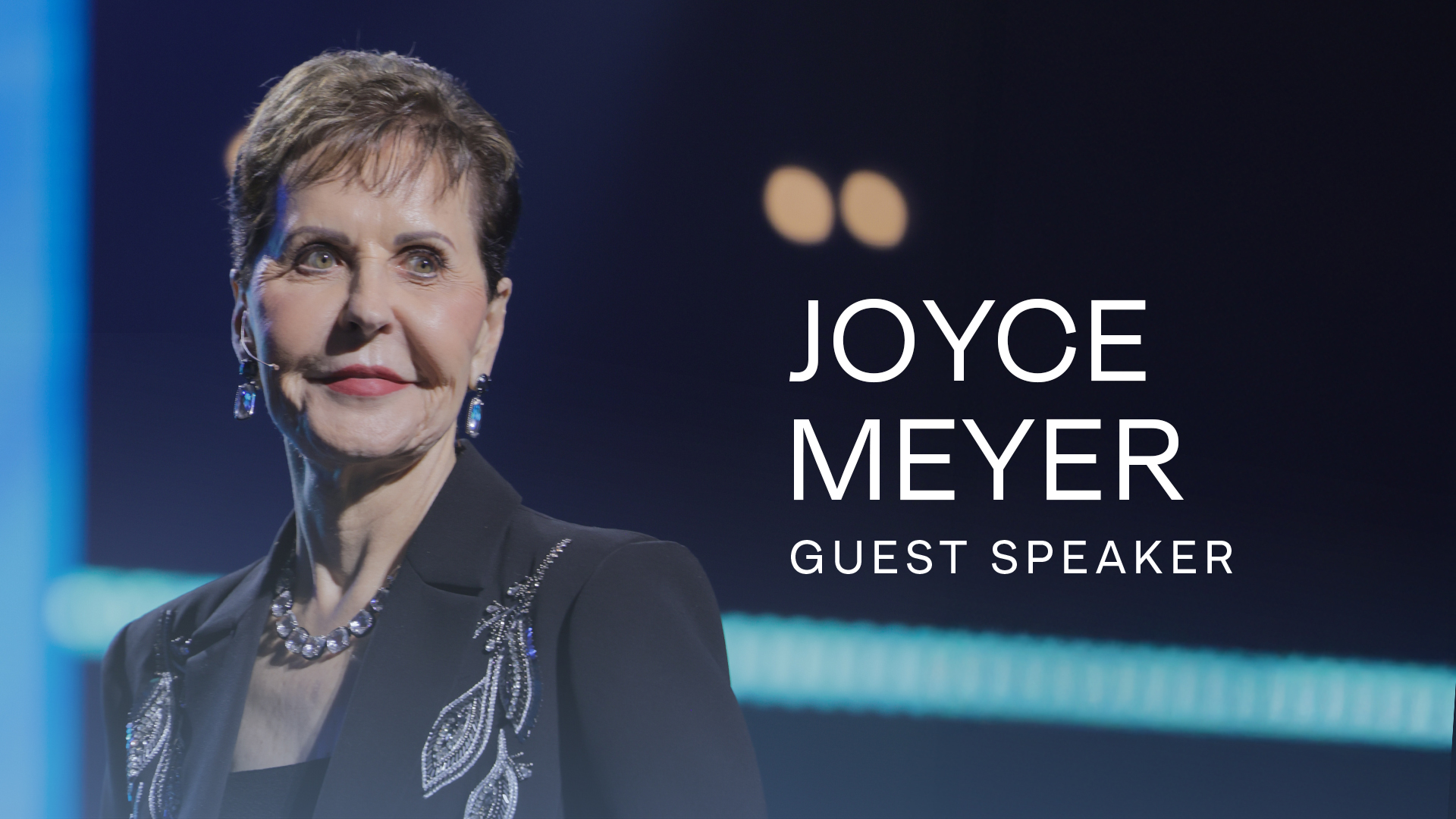 Message Artwork: Guest Speaker: Joyce Meyer